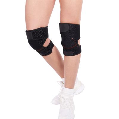 China Comfortable Breathable Elasticity Knee Brace Sports Protective Wholesale Breathable Adjustable Elastic Nylon Knee Support Knee Pads for sale