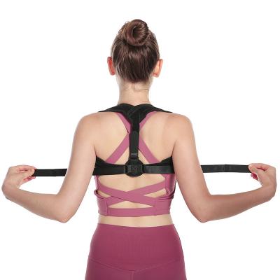 China Comfortable Adjustable Back Support Posture Straightener Free Size Fit For Different Body Shapes To Prevent Hunchback Support for sale