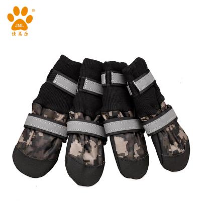 China JML Sustainable New Design Faux Fur Pet Snow Warm Winter Boots For Dogs for sale