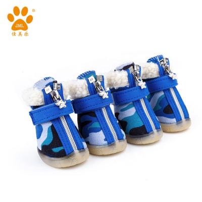 China JML Viable Most Popular Warm Dog Shoes For Medium Pet Accessory Dogs Wearing Shoes for sale