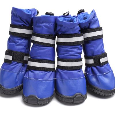 China Viable Products Manufacturers Direct JML Pet Dog Waterproof Reflective Snow Boots for sale