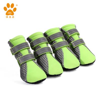 China Durable Hot Selling JML Protective Anti-Slip Soft Dog Running Boots for sale