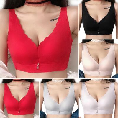 China Viable Women's Lingerie Seamless Wireless Soft Push Up Bra Bralette Wireless Underwear for sale