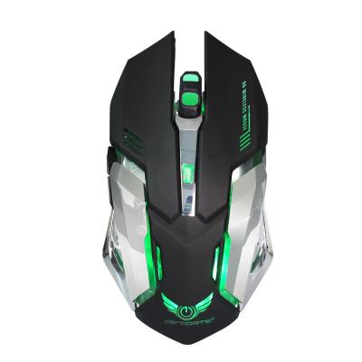 China ZERODATE X70 USB Interface Waterproof Waterproof Hot Selling 7 Colors Optical Led Gaming Wireless Mouse for sale