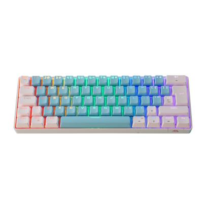 China Type-c plug and play mini 62 mecanico teclado gamer plug and play keyboard 60% cable gaming per computer key for sale