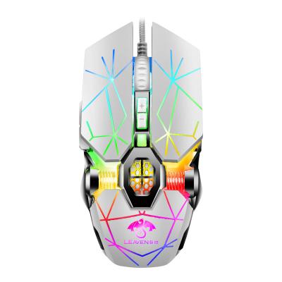 China Cheap Star Color Sourdough S30 S10 7 Buttons 3200 DPI Optical USB Wired RGB PC Computer 7d Gaming Mouse for sale