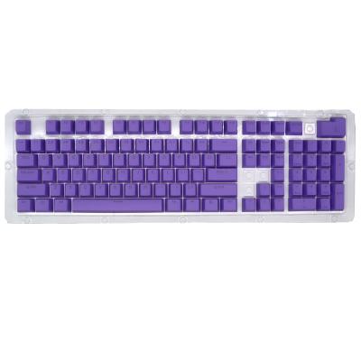 China Cheap Purple Computer Keyboard 104 PCs Mechanical Keyboard ABS Keyboard Key Top /Set Customization Key Top Set for sale