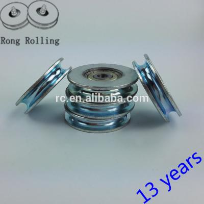 China 1.5 inch pulley wheels with bearing U spline wheel diameter 40mm thickness 8mm Bearing Item 635ZZ: 408R-635ZZ 408R-635ZZ for sale