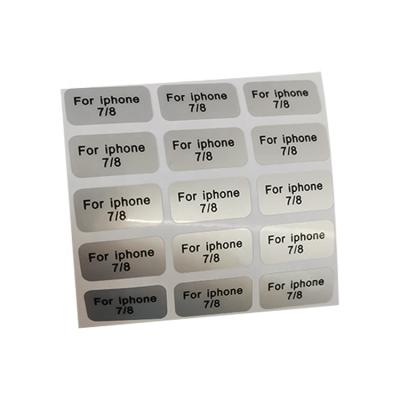 China Waterproof Mobile Phone Product Workgroup Manufacturer Customized Model Stickers for sale