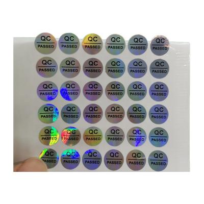 China Wholesale Waterproof QC PASS Qualified Sticker Inventory QC Passed Label Printing Adhesive for sale