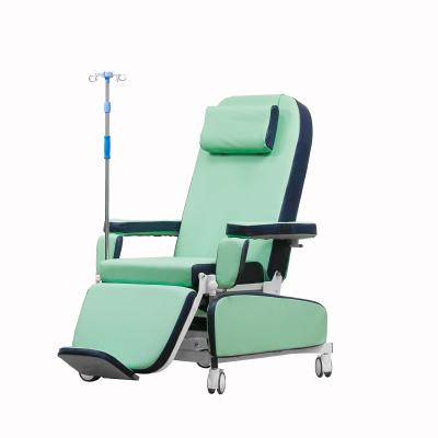 China Commercial Medical Transfusion Chair Two Motor Electric Adjustable Furniture Chair For Dialysis Treatment for sale