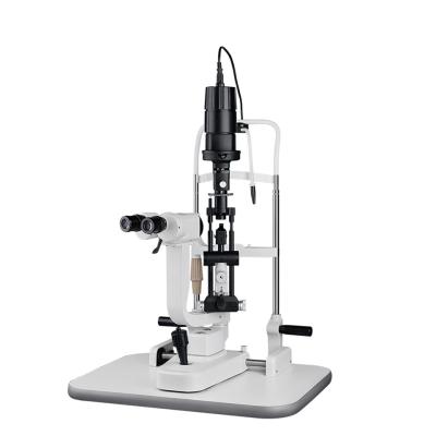 China Medical hospital ophthalmology and retinal scan slit lamp with table or eye examination MLX27 for sale