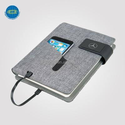 China 2018 New Products Eco - Friendly Zipper File With Power Bank And USB Flash Drive for sale