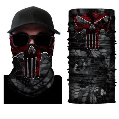 China Camouflage Outdoor Seamless Multifunctional Bib Bandanas Magic Face Bandana Scarf for sale