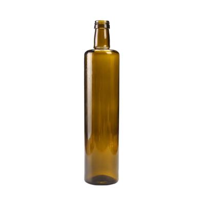 China Food Free Sample 250ml 500ml 750ml Glass Empty Olive Oil Cooking Bottle for sale