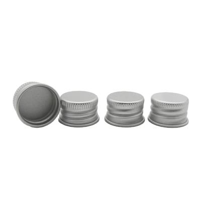 China Non Spill Competitive Price Food Grade Anodized Screw Caps Aluminum Lids Flavor Aluminum Capsule Screw Cap for sale