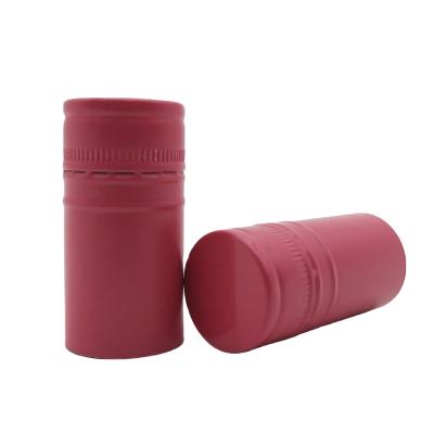 China Non Spill Custom Logo Aluminum Bottles Lid Whiskey Wine Color Size Aluminum Cap for sale