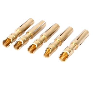 China New energy vehicle battery connector filler brass material spring components, magnetic pogopin connector for sale