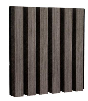 China Contemporary Fiber Acoustic Panel Diffusion Wall Soundproofing Slat Wood Sound Proof Wall Panels for sale