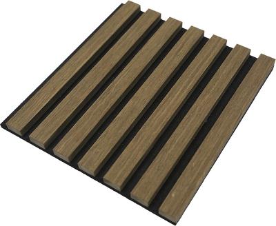 China Contemporary Soundproof Timber And Polyester Wall Trim, Soundproof Panels, Soundproof Slats For Workspaces for sale