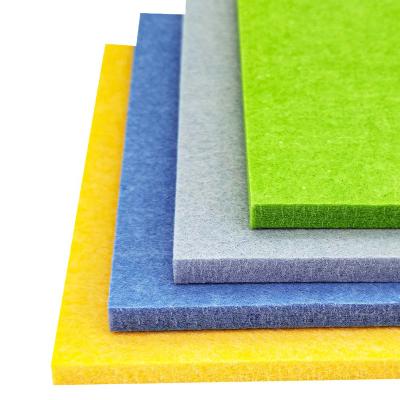 China Sound Absorption Highly Efficient High Quality Hexagon Acoustic Panel Sound Proof PET Acoustic Panels Polyester Fiber for sale