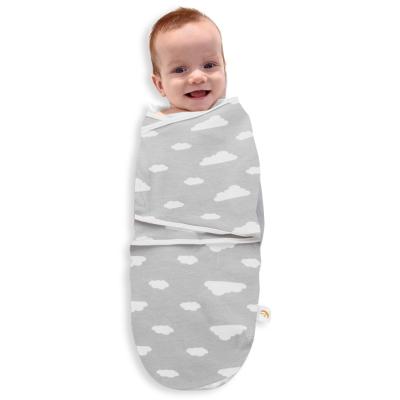 China Michley Breathable 2 Pieces Set Baby Wrap 100% Cotton Baby Wraps Blanket Newborn Sleep Bags for sale