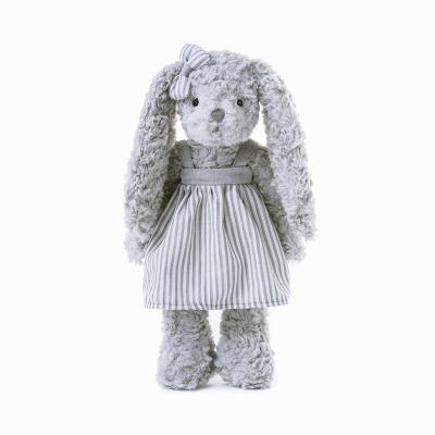 China Soft Michley Ready to Ship Gray Rabbit Doll Children's Birthday Gift Soothing Plush Toys for sale