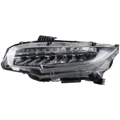 China VLAND computer factory LED car headlights for 2016-2020 civic LED full headlamp plug and play for new Ci.vic FC for sale