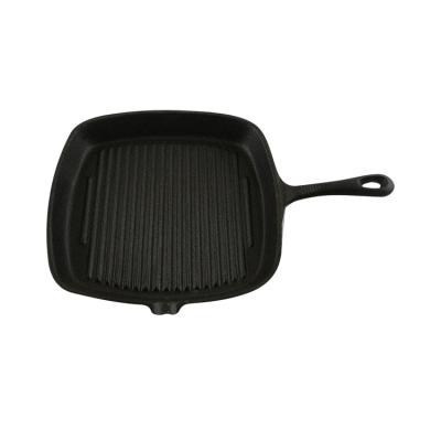 China Sustainable New Style Cast Iron BBQ Grill Barbecue Grills Griddle Cookware Grill Pan for sale