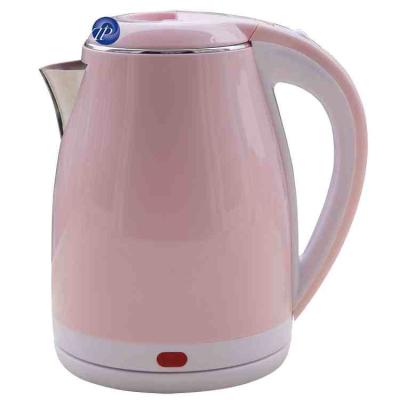 China 360 Degree Tetera Electric Kettle Selling Double Wall Rotation Hot Colorful Tea Base 1.8L Electric Termoelectrica for sale