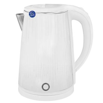 China 360 Degree Double Layer Water Rotation Base Commercial Plastic Electric Kettle Kitchen Appliances for sale