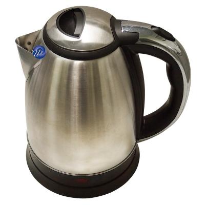 China 360 Degree Handle Stainless Steel Water Tetera de Acero Base Rotation Electroplating Electric Kettle Stainless for sale