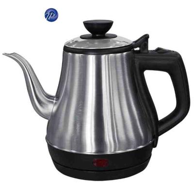 China 360 Degree Rotation Base 2020 Electric Kettle Gooseneck 1.0L Electric Coffee Kettle With Stainless Steel Termoelectrica Tetera for sale