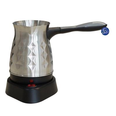 China 360 Degree Rotating Base 0.6L Stainless Steel Electric Coffee Kettle with Stainless Diamond Surface 0.5L electronica de acero for sale