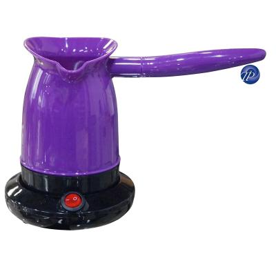 China 360 Degree Rotating Base 0.6L Electric Coffee Kettle Purple Or Other Color for sale