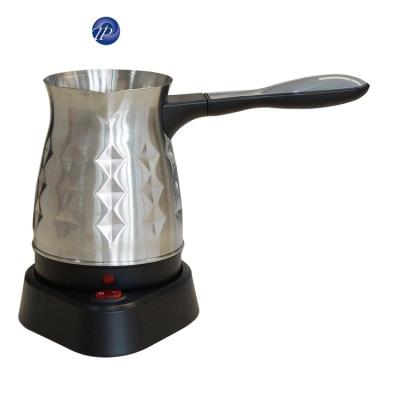 China 360 Degree Rotating Base 0.6L Stainless Steel Electric Coffee Kettle with Stainless Diamond Surface 0.5L electronica de acero for sale