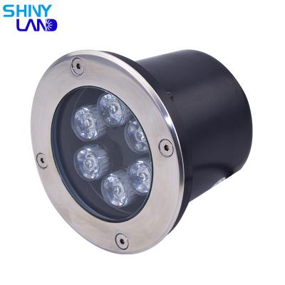 China Multiple Garden Power Underground Lighting 8 LED , Led Recessed Street Lamps for sale