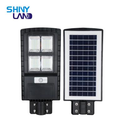 China Outdoor wholesales waterproof ip65 smd abs housing all in one led solar outdoor garden light for sale