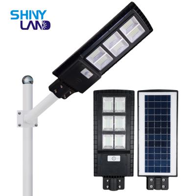 China Outdoor high quality waterproof ip65 30w 60w 90w integrated all in one led outdoor solar garden light for sale