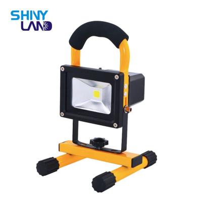 China New Arrival Residential Camping Lighting Matrix Cast Aluminum 10W 20W 30W 50W Recharg Portabl Led Flood Light for sale