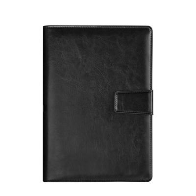 China Hardcover Personalized Custom Logo Made Notebook Cover Leather Planner Notebook With Ring Binder for sale