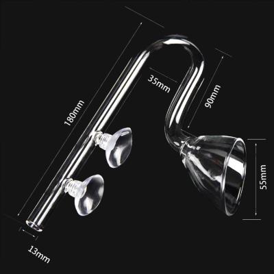 China Viable Aquarium Water Pipe 314 Stainless Steel Intake Outlet Pipe for sale