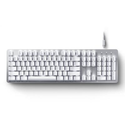 China Multifunctional Pro Type 104 Key Switch Orange Mechanical Gaming Digital Razer White Keyboards Yes for sale