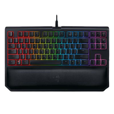 China Anti-ghosting Razer BlackWidow Tournament Edition Chroma V2 Wired Gaming Keyboard Switch Mechanical Keyboard with Ergonomic Wrist Rest for sale