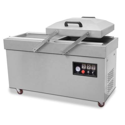 China DZ-600 2SB Food Double Chambers Vacuum Packing Machine Automatic Sausage Meat Packing Machine For Food for sale