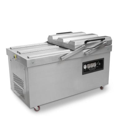 China DZ-600 4SC Food Double Chambers Vacuum Packing Machine Meat , Vegetable Vacuum Packing Sealer for sale