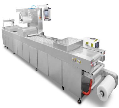 China Save Energy LT-520 Thermoforming Fully Automatic Vacuum Packing Machine For Food Sausage Egg And Spaghetti for sale