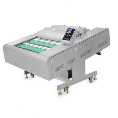 China Hot sale DZ-1100 automatic continuous rolling vacuum packing machine save energy with PLC touch screen vacuum packer for sale