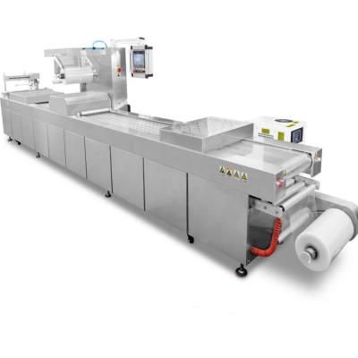 China Save Energy LT-520 Automatic Meat Thermoforming Vacuum Packing Machine Tray Sealing Machine Vacuum Forming Packer for sale