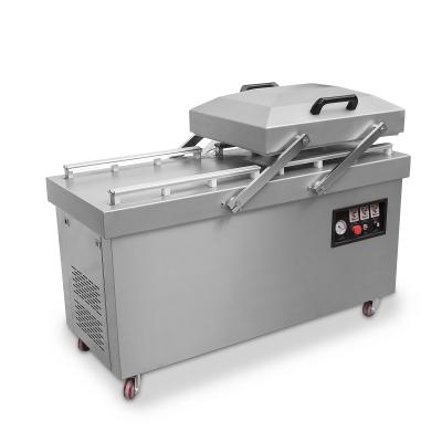 China Food Upgraded Version: DZ 600/2SA Automatic Large Double Chamber Vacuum Packing Machine for sale